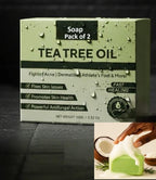 Tea Tree Oil Facial Soap 100 gm each Pack of 2