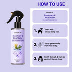 Rosemary & Rice Water 100 ml each Pack of 3