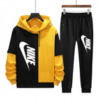 Lycra Printed  Full Sleeves Regular Fit Mens Track Suit