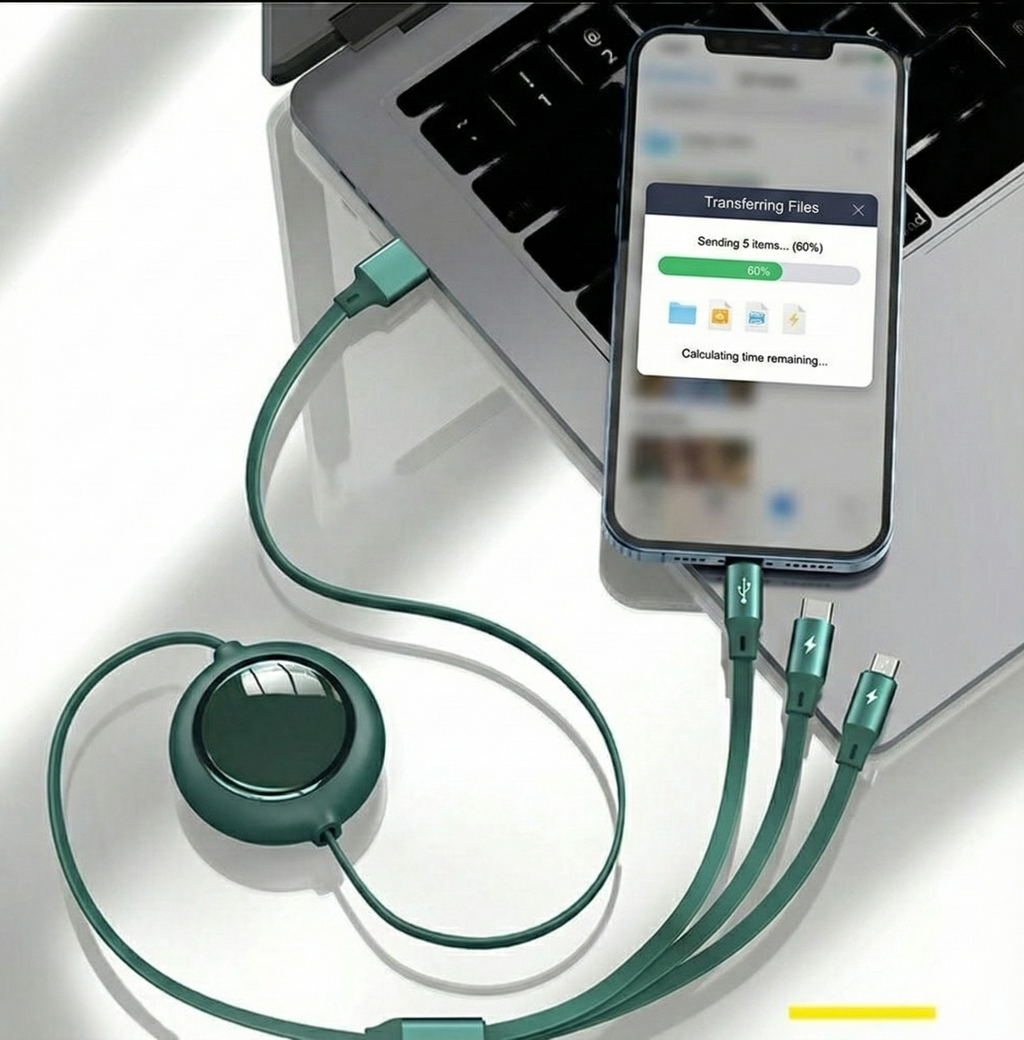 3 in 1 Charging Data Cable