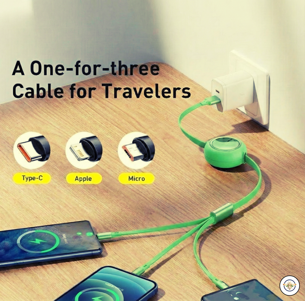 3 in 1 Charging Data Cable